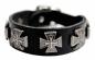 Preview: Lederarmband Eisernes Kreuz