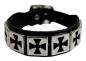 Preview: Nieten Lederarmband