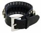 Preview: Kunstleder Armband Manschette Ringe Und Flachnieten