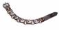 Preview: Kunstleder Armband Manschette Peace Symbol