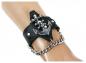 Preview: Punk Armband Anker Totenkopf