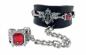 Preview: Kunstleder Armband Wappen