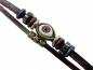 Preview: Rocker Armband Braunes Auge