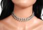 Preview: Lederhalsband Kette 2-Reihig