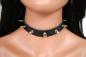 Preview: Punk Lederhalsband Killernieten