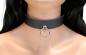 Preview: Bondage Halsband Uni & Ring