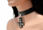 Preview: Fetisch Halsband Killernieten Kreuz