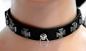 Preview: Fetisch Halsband Eiserne Kreuze Mit Ring
