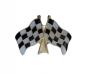 Preview: Zielflagge Anstecker Pin
