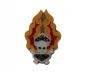Preview: Anstecker Flammen Totenkopf