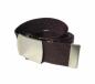 Preview: Dark Brown Canvas Belt