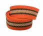 Preview: Orange & Green Canvas Belt
