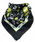 Preview: Bandana Head Wrap Scarf Yellow Yin Yang