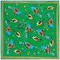 Preview: Green Bandana Head Wrap Scarf Birds