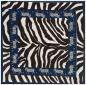 Preview: Bandana Head Wrap Scarf Dark Zebra Design