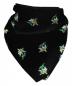 Preview: Bandana Head Wrap Scarf Edelweiss Black