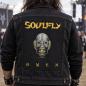 Preview: Soulfly Omen back patch with band lettering and Omen album design