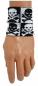 Preview: Sweatband Skulls Black White