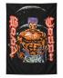 Preview: Body Count poster flag with multicolour figure design