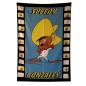 Preview: Speedy Gonzales Posterfahne mit gelbem Sombrero und Retro-Cartoon-Motiv