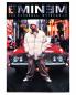 Preview: Eminem MMLP Wandfahne mit rotem Auto und The Marshall Mathers LP Schriftzug