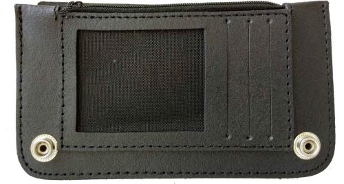 Biker Wallet In Black