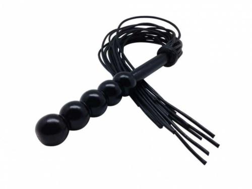 Peitsche Leder 18 Striemen