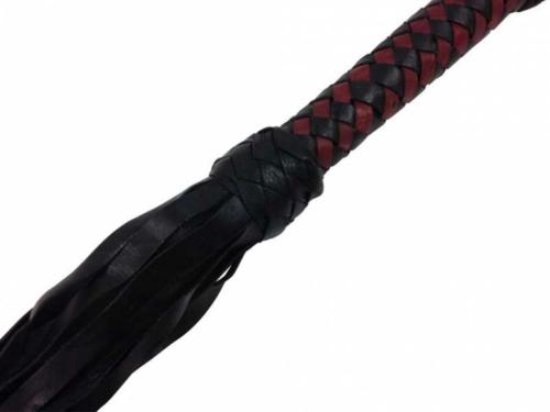 Leder Flogger Mit 18 Strängen