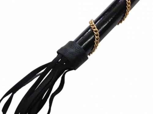 Leder Flogger Mit 10 Strängen