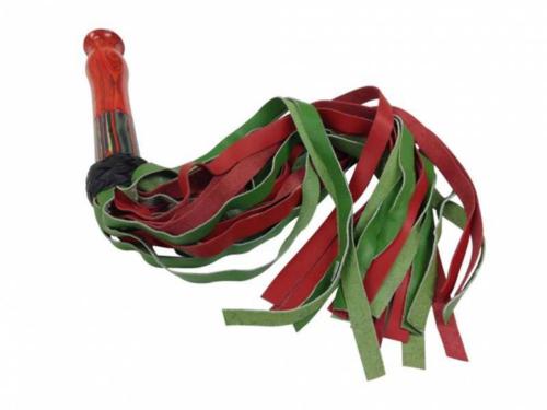 Peitsche Leder 25 Striemen