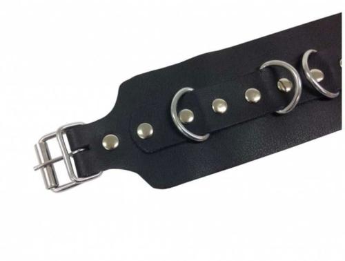Black Wrist Bondage Set