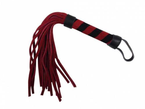 Mini Flogger Peitsche Rot