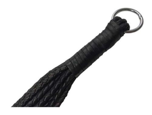 Lederflogger Mit 12 Knotenriemen