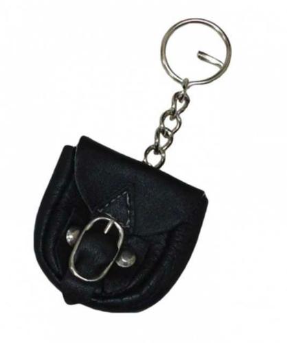 Schlüsselanhänger Kleine Ledertasche