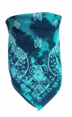 Biker Bandana Türkises Batik Paisley