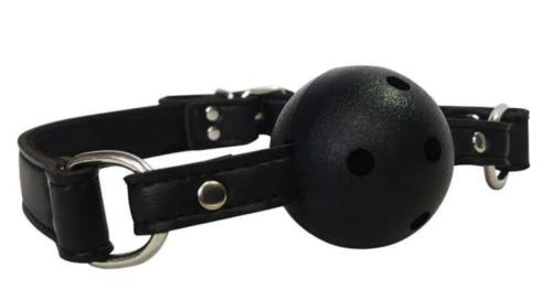Black Mouth Gag Ball