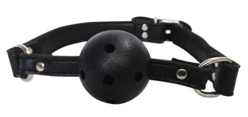 Black Mouth Gag Ball