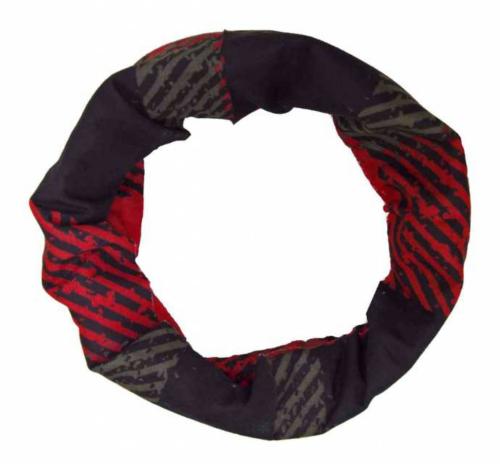 Multifunktionstuch Schlauchtuch Schwarz Rot