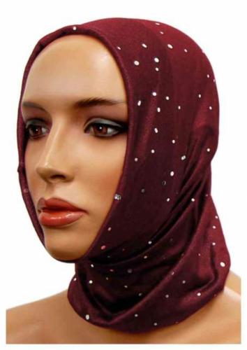 Multifunktionstuch Schlauchtuch Weinrot