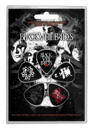 Black Veil Brides Skull Plektrum Set