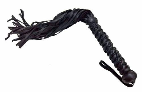 Riemen Flogger Schwarz