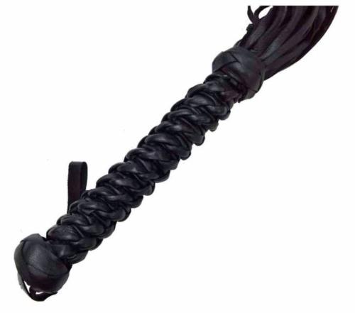 Riemen Flogger Schwarz