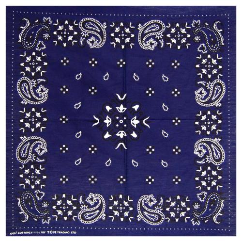 XL Bandana Scarf Blue