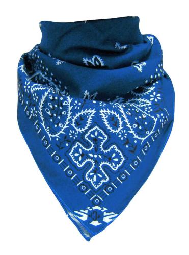 Blue XL Bandana Scarf