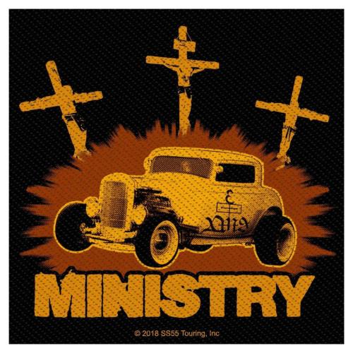 Aufnäher Ministry Jesus Built My Hotrod Patch