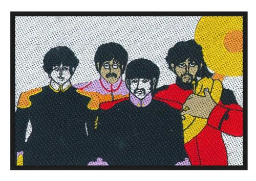 Aufnäher The Beatles Faces Patch