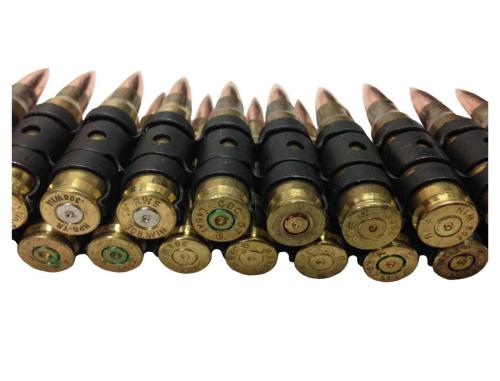 Munitionsgürtel Mit Spitzen Aus Messing