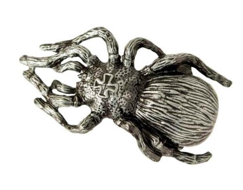 Gürtelschnalle Spinne
