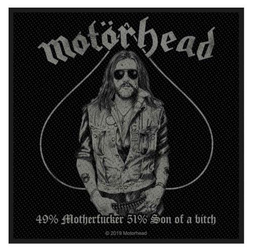 Aufnäher Motörhead 49% Motherfucker Patch