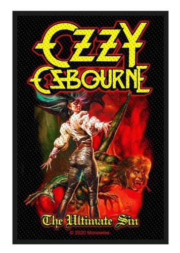 Aufnäher Ozzy Osbourne The Ultimate Sin Patch